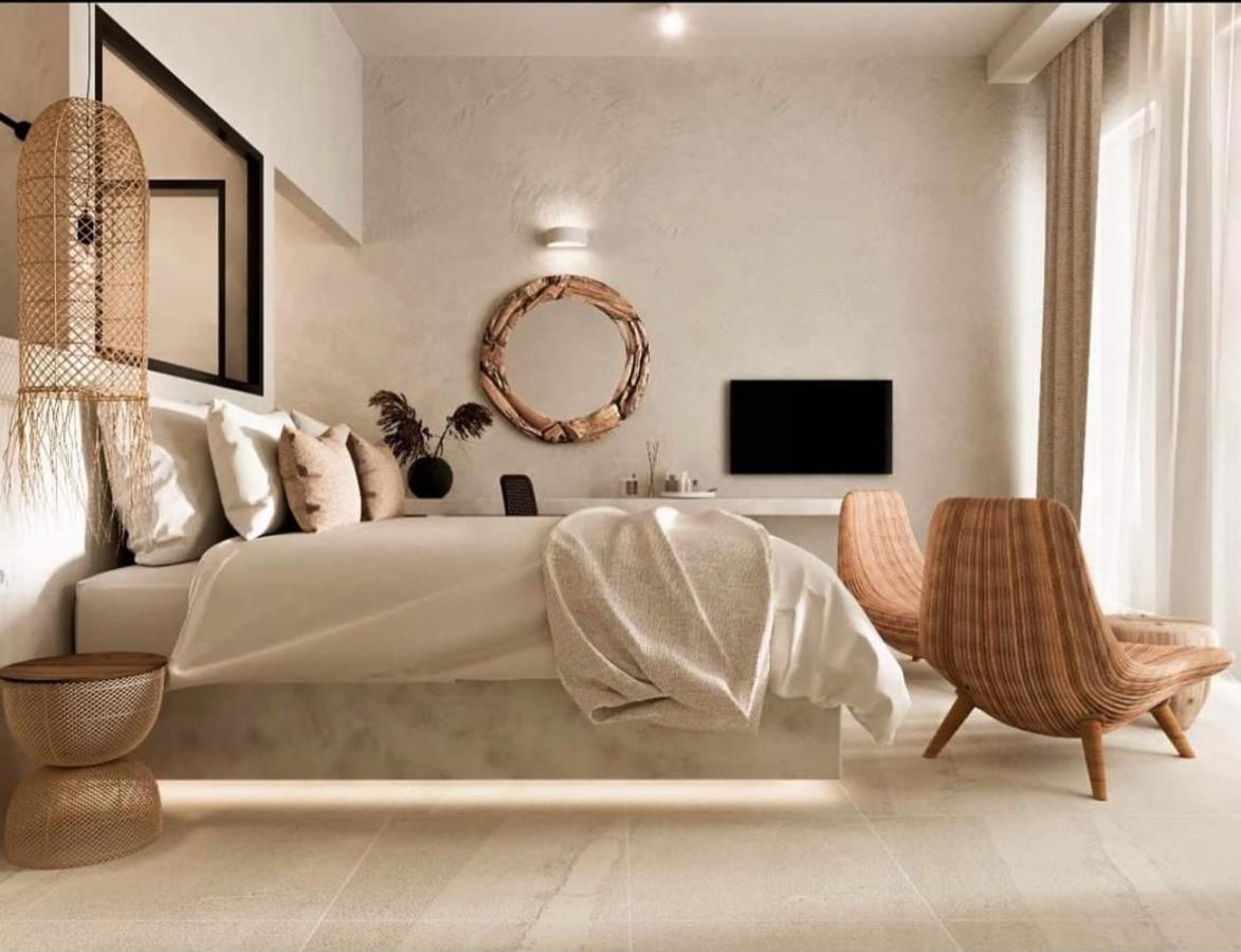 Delfini Beach Hotel&Suites Archangelos  Buitenkant foto