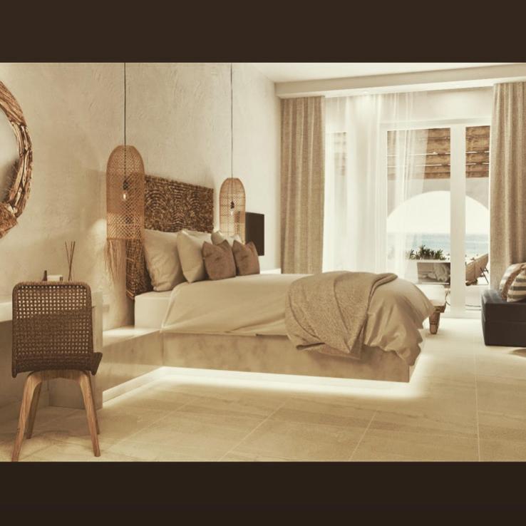 Delfini Beach Hotel&Suites Archangelos  Buitenkant foto