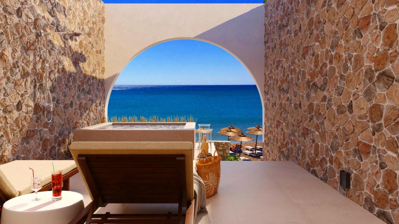 Delfini Beach Hotel&Suites Archangelos  Buitenkant foto