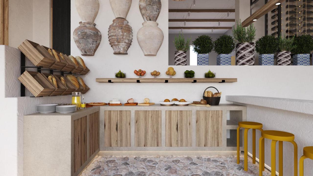Delfini Beach Hotel&Suites Archangelos  Buitenkant foto