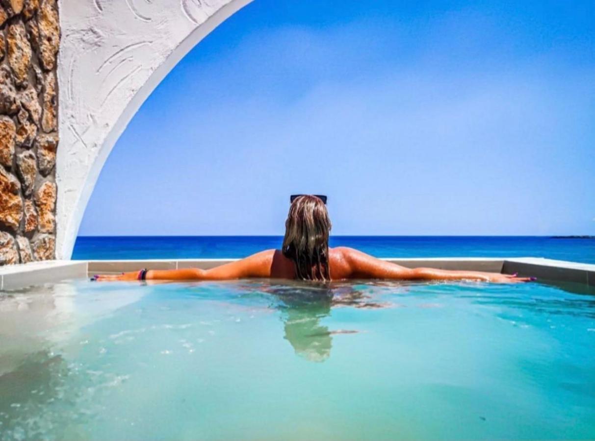 Delfini Beach Hotel&Suites Archangelos  Buitenkant foto
