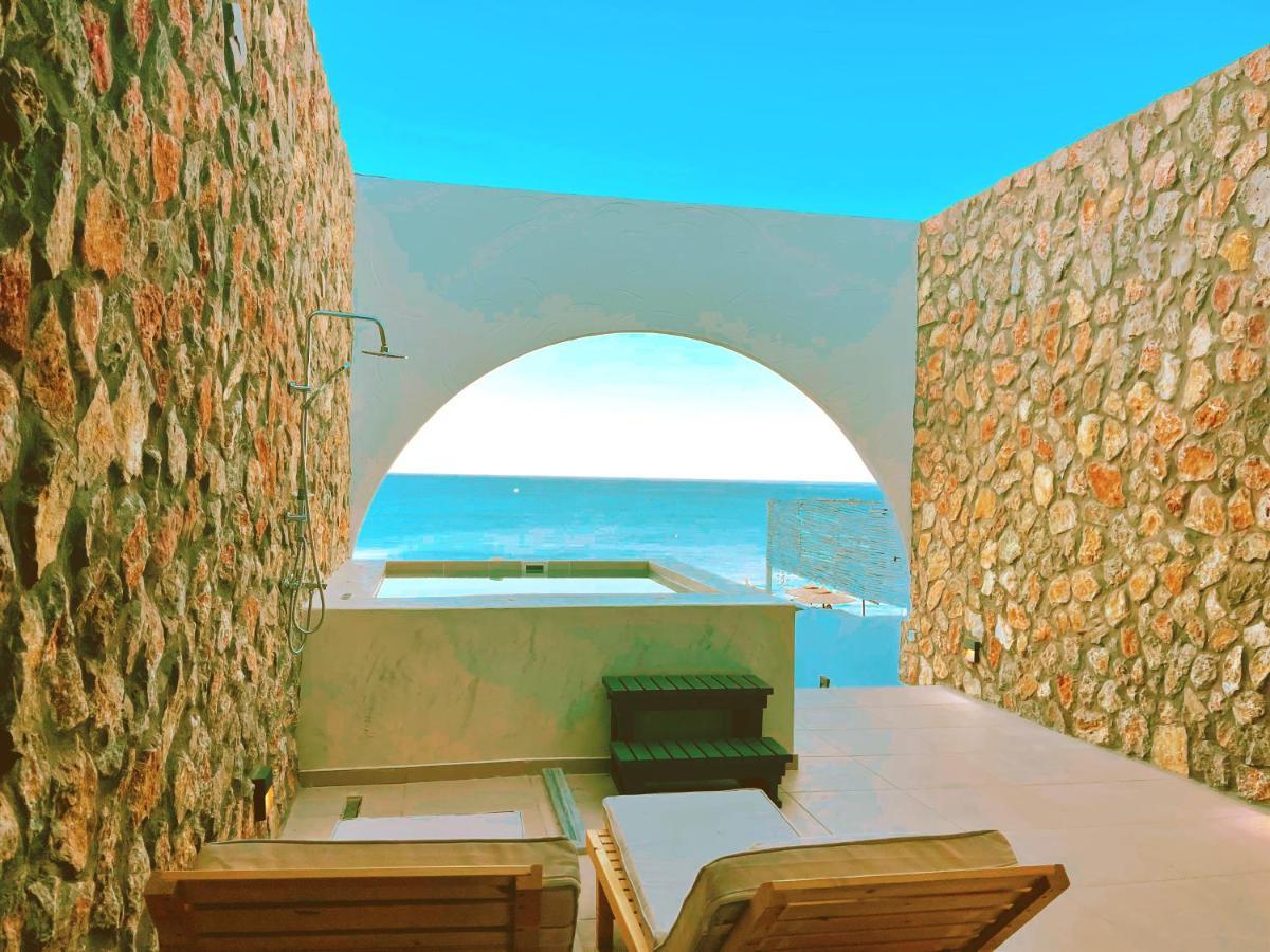 Delfini Beach Hotel&Suites Archangelos  Buitenkant foto