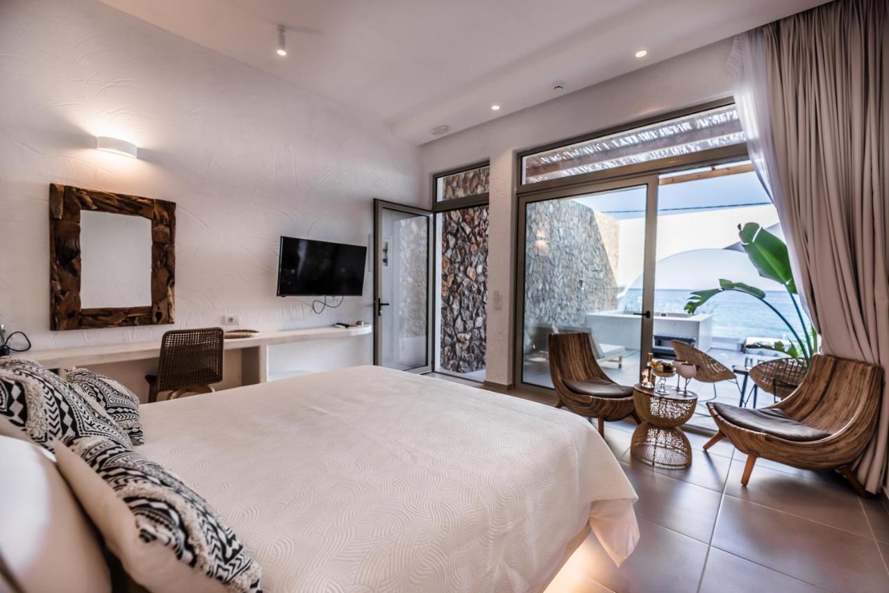 Delfini Beach Hotel&Suites Archangelos  Buitenkant foto