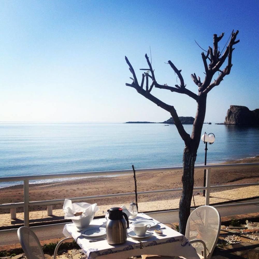 Delfini Beach Hotel&Suites Archangelos  Buitenkant foto